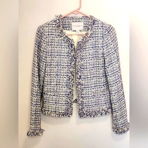 Carolina Belle Montréal Blue & White Jacket